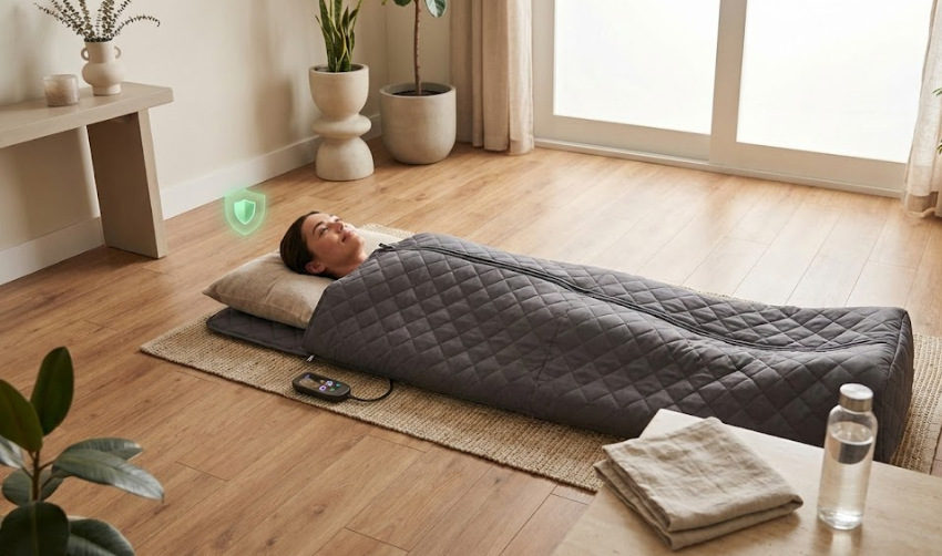 low emf infrared sauna blanket
