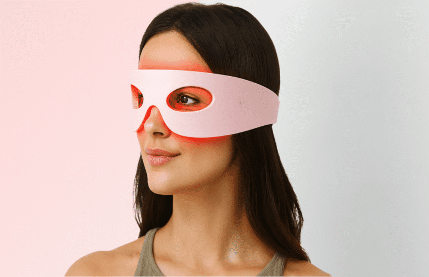 best red light therapy glasses for under eye bags and dark circles