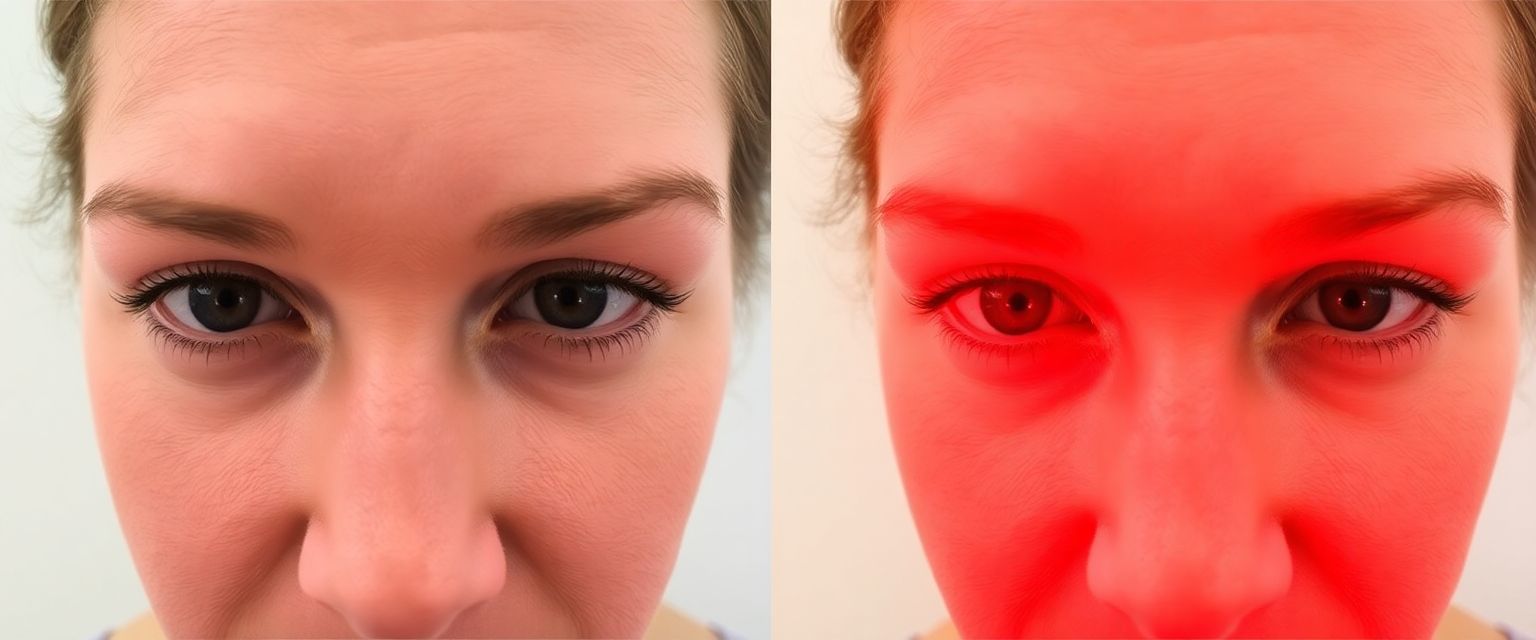 can red light therapy tighten skin and improve elasticity
