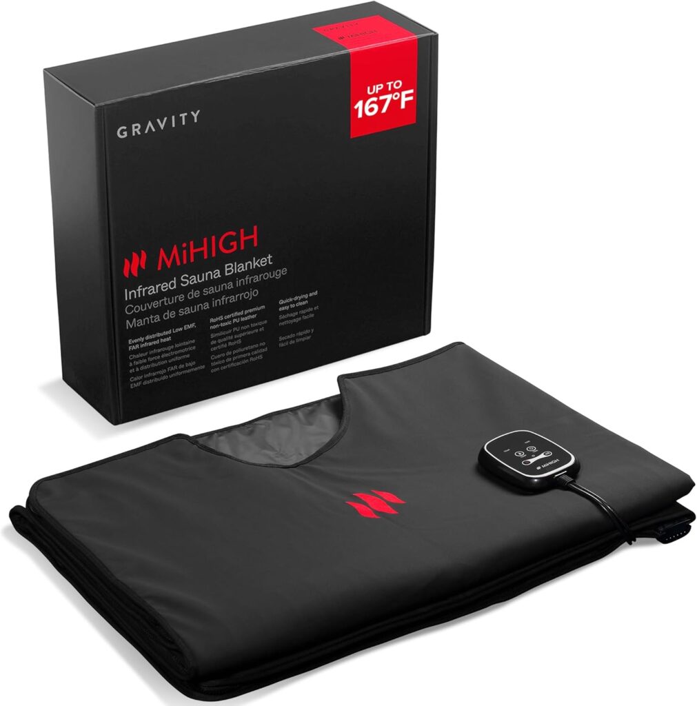 MiHIGH Portable Infrared Sauna Blanket with low emf