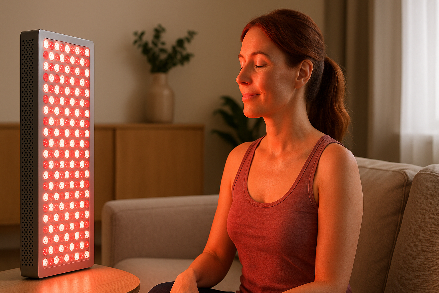 red light therapy panel benefits