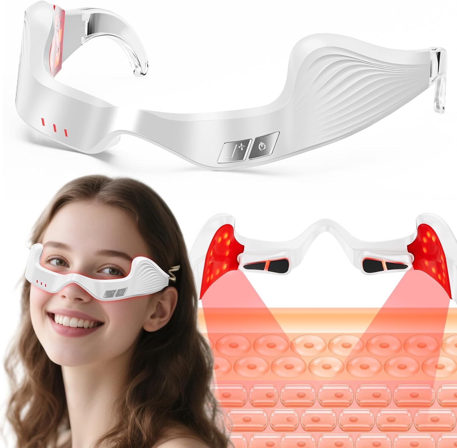 BIKTIC Under-Eye Red Light Therapy Device