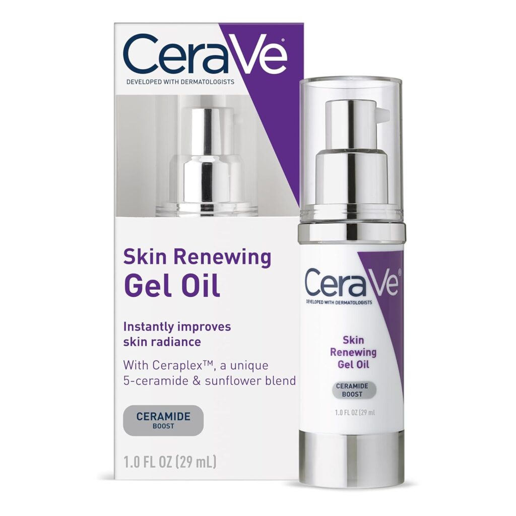 CeraVe Skin Renewing Gel Oil barrier repair serum for sensitive skin