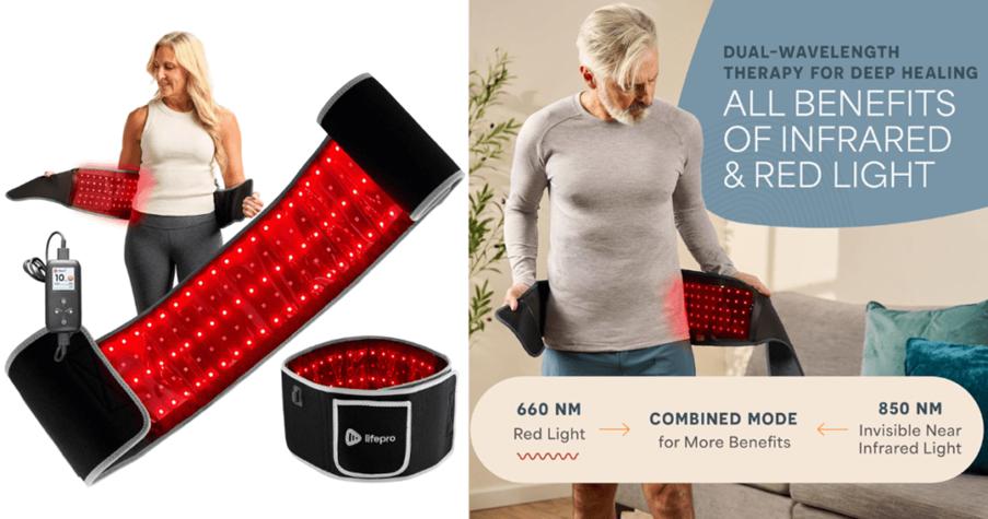 LifePro Red Light Therapy Belt for body sculpting