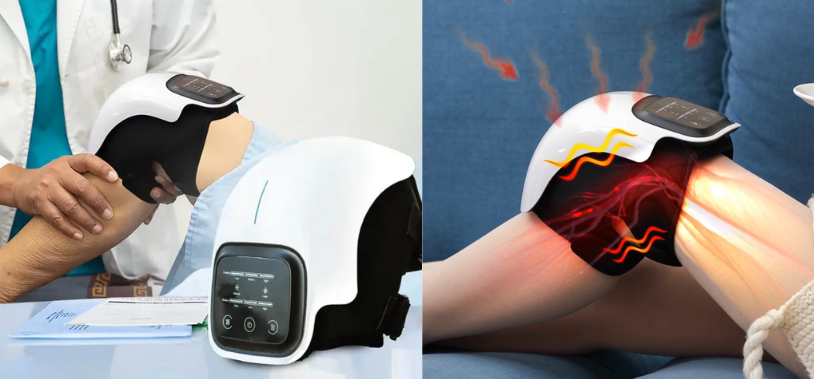 Nooro 3-in-1 Knee Massager with red light therapy