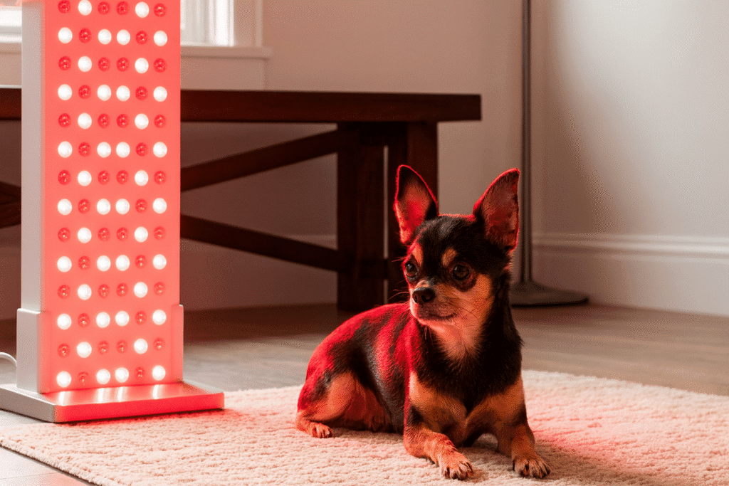red light therapy treatment for small dogs