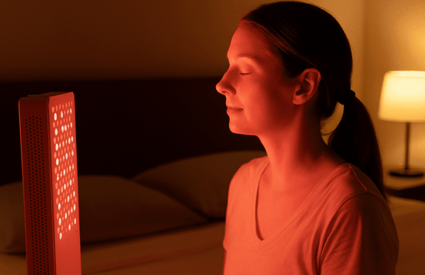 best time to do red light therapy for sleep