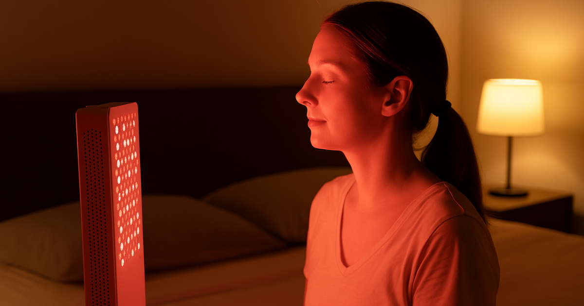 best time to do red light therapy for sleep