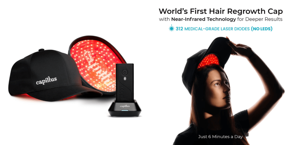 Capillus Spectrum laser cap for hair loss