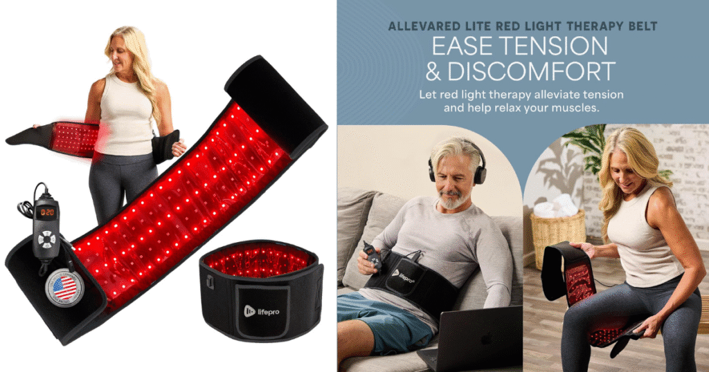 LifePro Red Light Therapy Belt and leg wrap