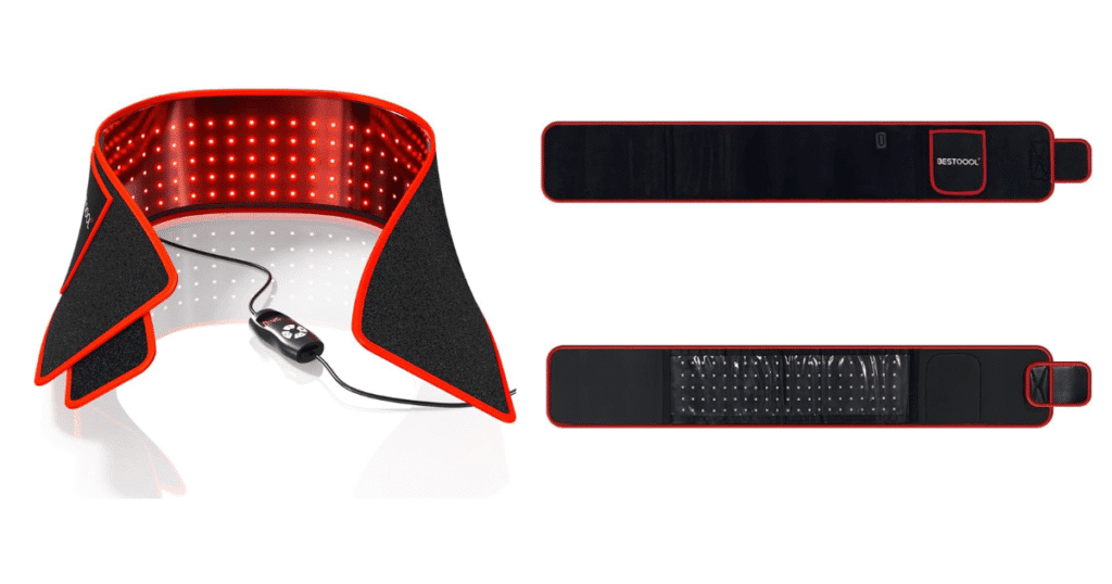 BestQool Red Light Therapy Belt and leg wrap