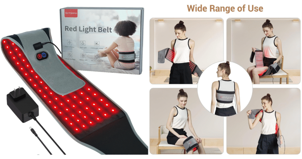 Comfytemp Red Light Therapy Belt and leg wrap