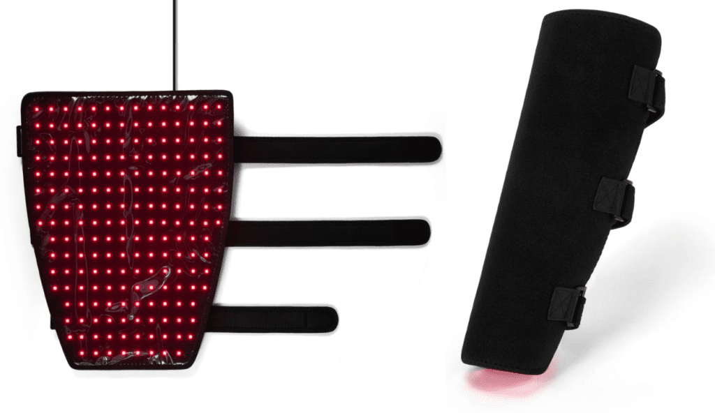 Nicebeam Red Light Therapy Leg Wrap Pro for maximum coverage and recovery support