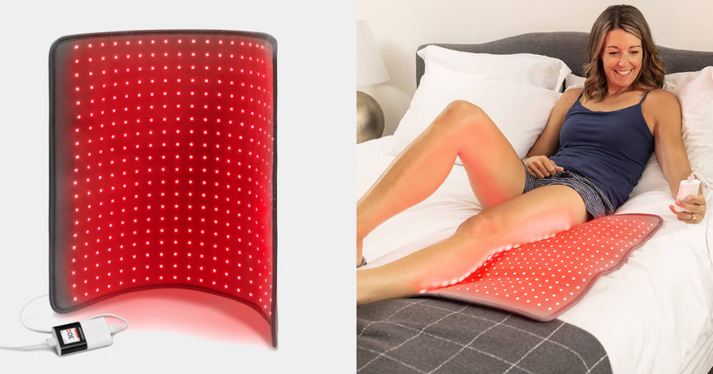 Novaa Light Pad XL red light therapy leg wrap with broad coverage