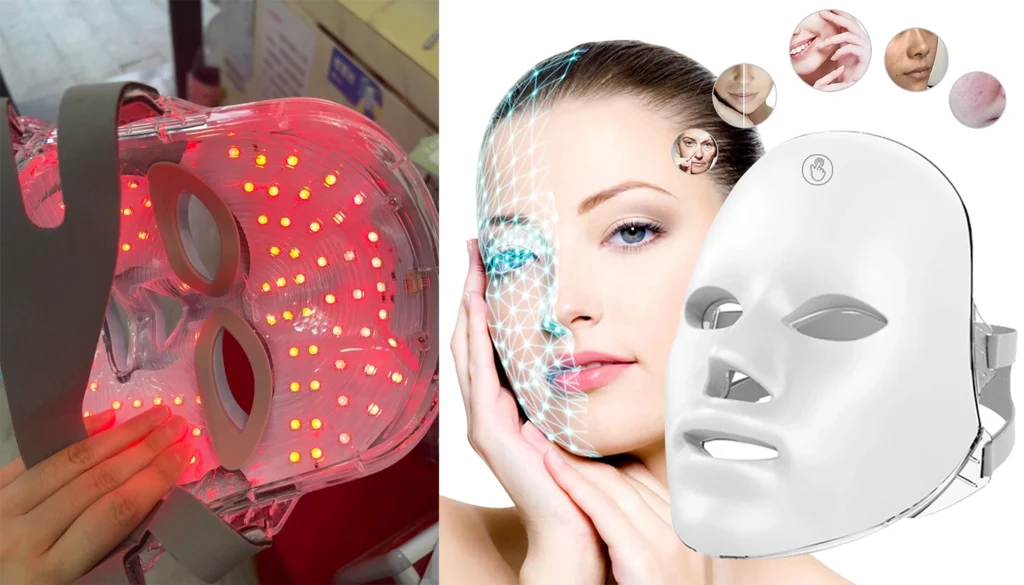 Glokore LED face mask for acne