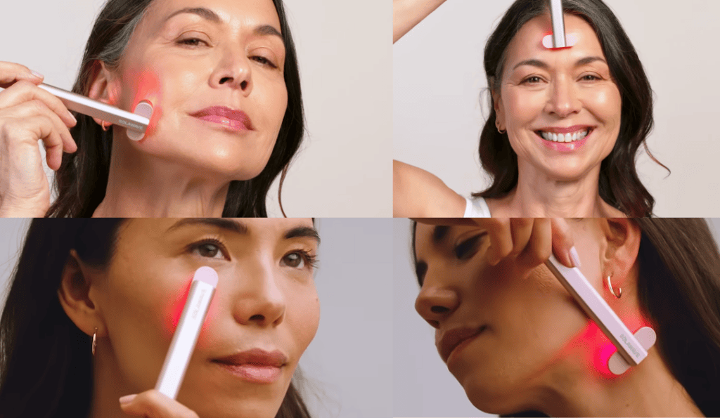 How to use the solawave wand for fine line, puffy under eyes, mature skin and texture