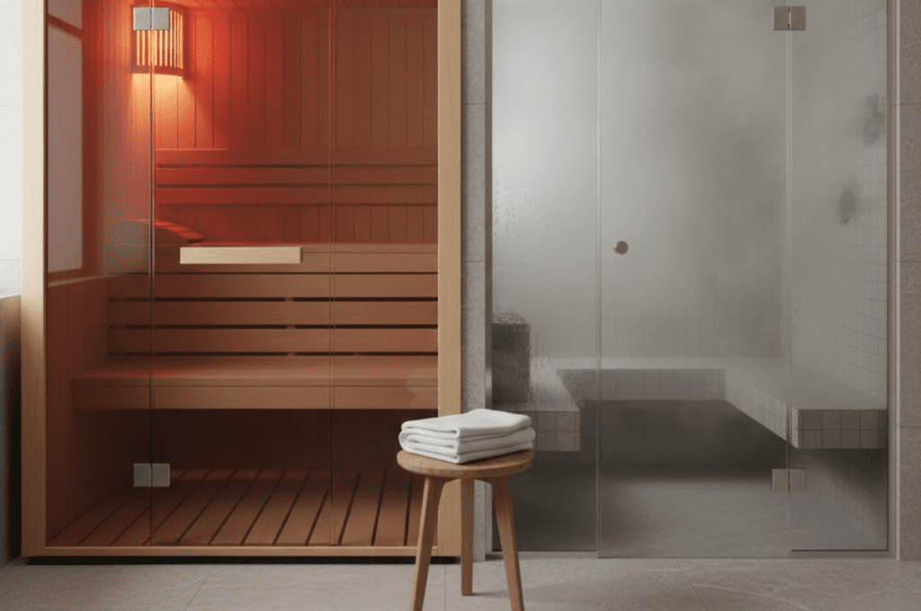 How Infrared and Steam Saunas Heat Your Body