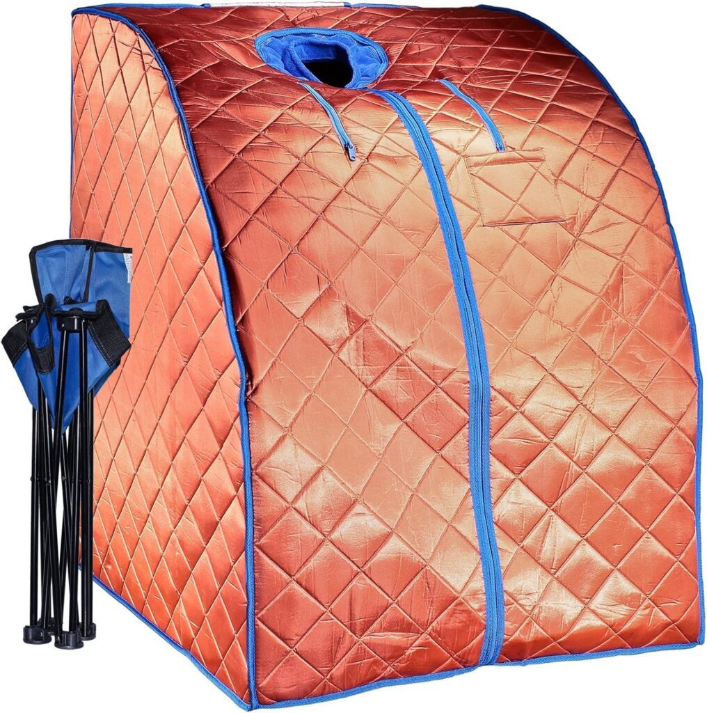 Durherm Low EMF Portable Sauna tent for home use