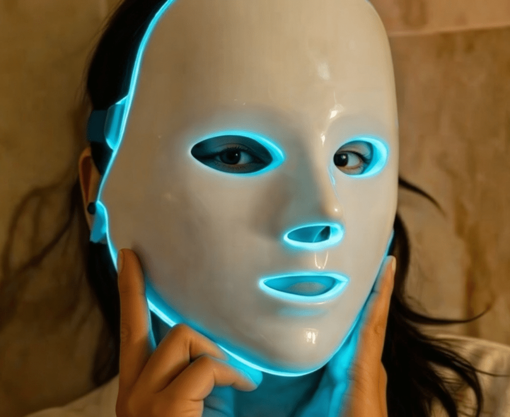 Cyan mode on the glokore led mask