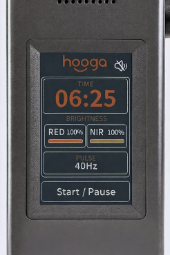 Hooga Ultra control panel