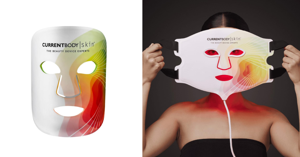 CurrentBody Skin 4-in-1 LED face mask for rosacea
