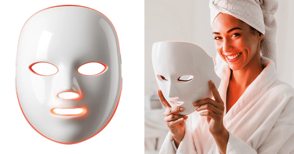 Glokore Light Therapy Mask for rosacea prone skin