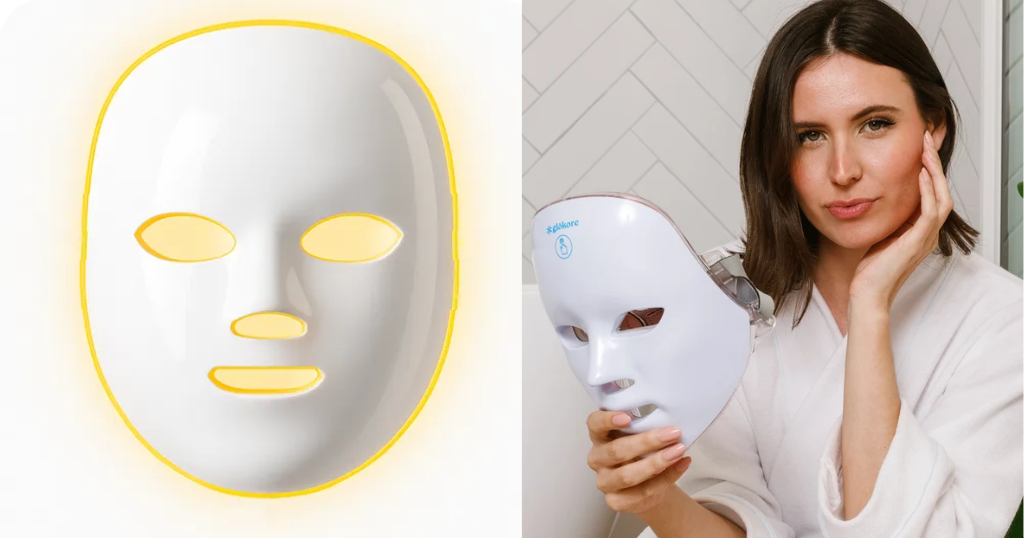 Glokore light therapy mask for rosacea