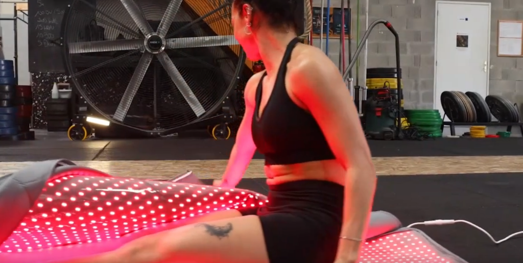 using the novaa recovery pod at the gym