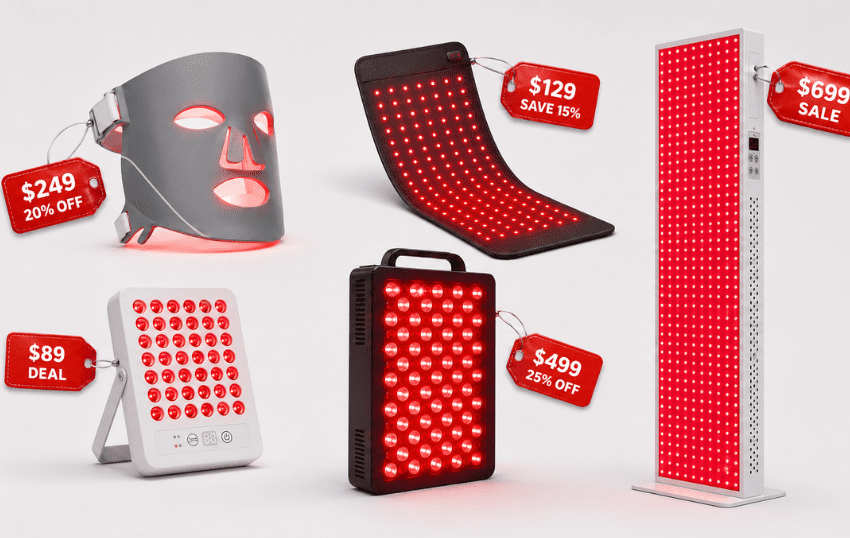 red light therapy discount codes, latest deals, promo codes and coupons