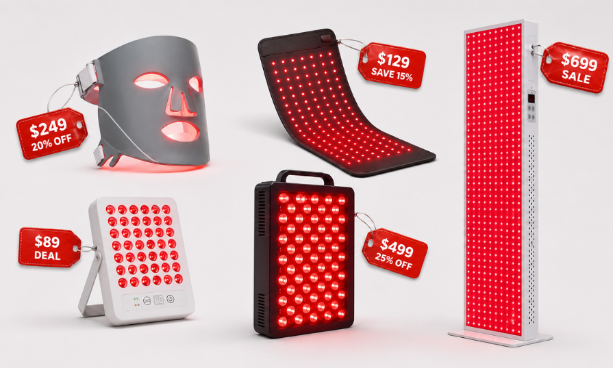 red light therapy discount codes, latest deals, promo codes and coupons