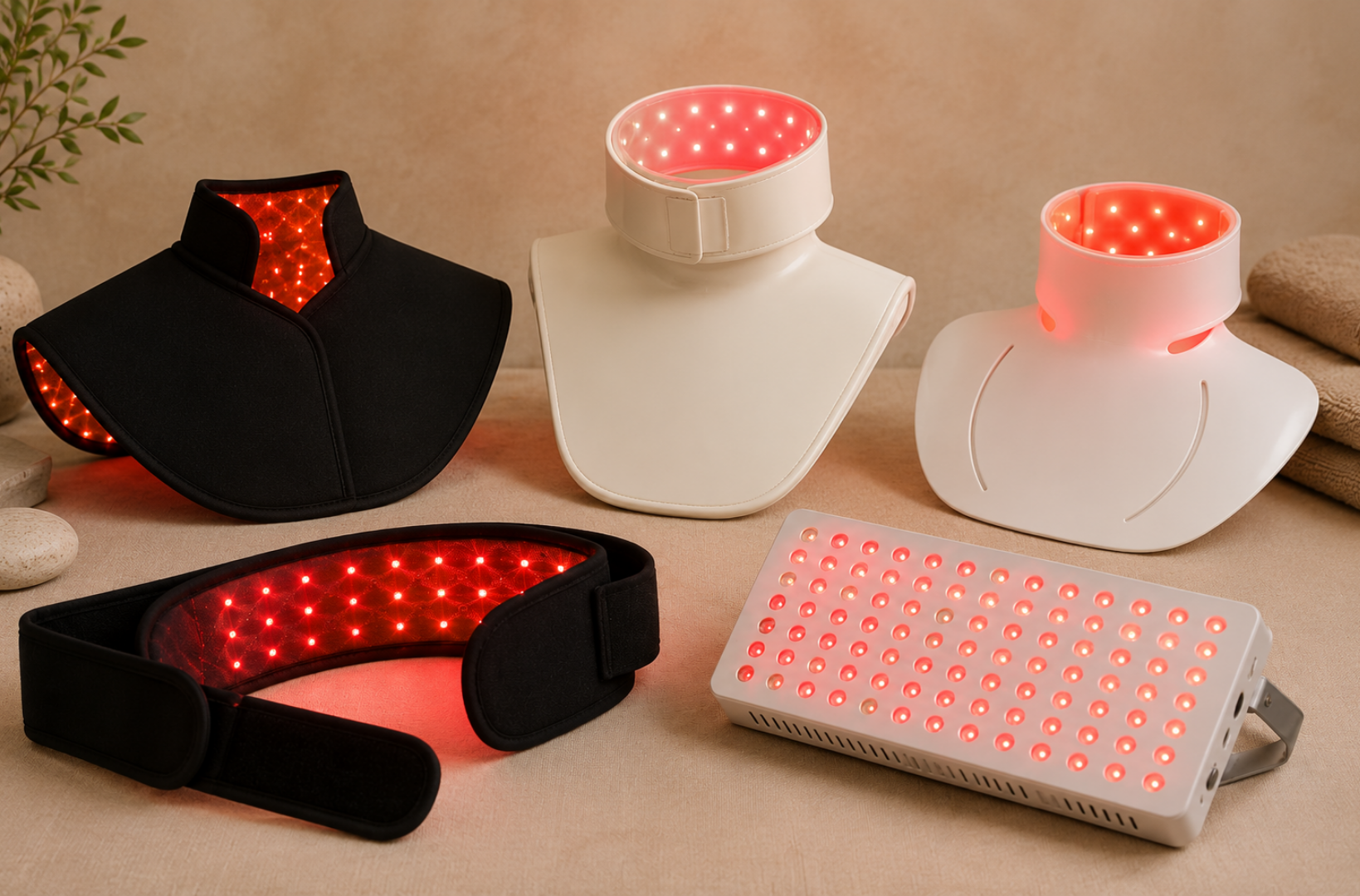 Best red light therapy for neck and chest area