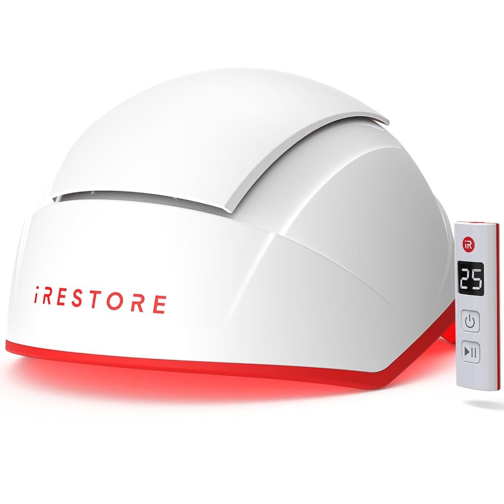 iRestore Professional red light therapy helmet for hair regrowth