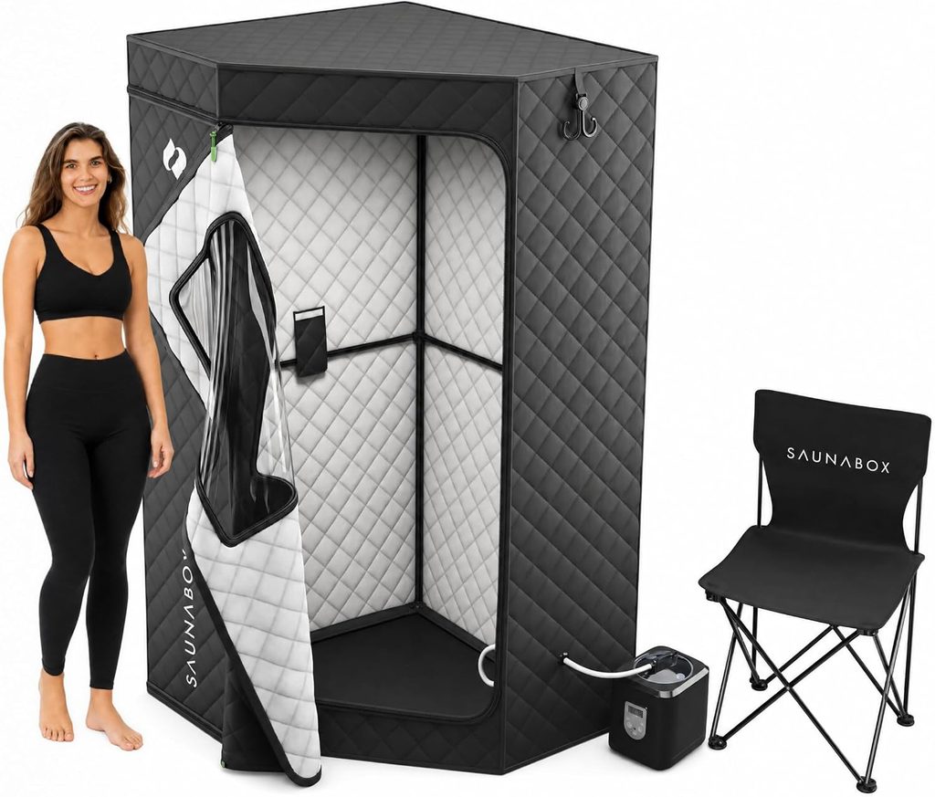 SAUNABOX® SmartSteam Kit Pro Portable Home Steam Sauna