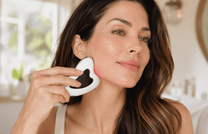best red light gua sha for facial sculpting