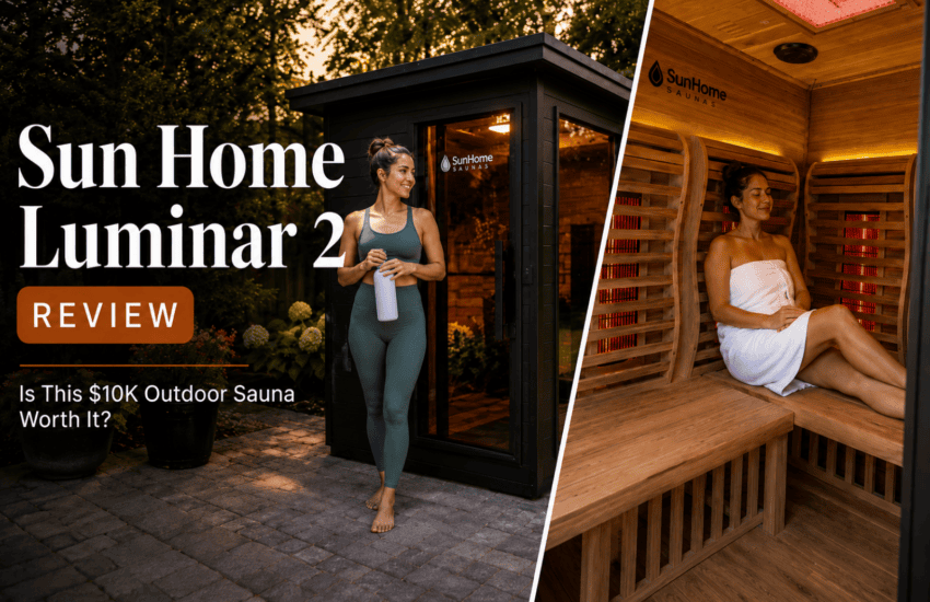 Sun Home Luminar 2 outdoor sauna review