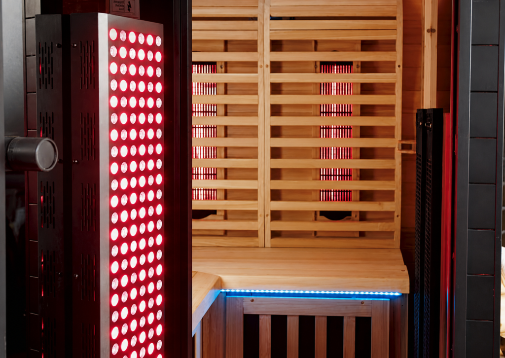 Sun Home Luminar 2 with optional red light therapy panel