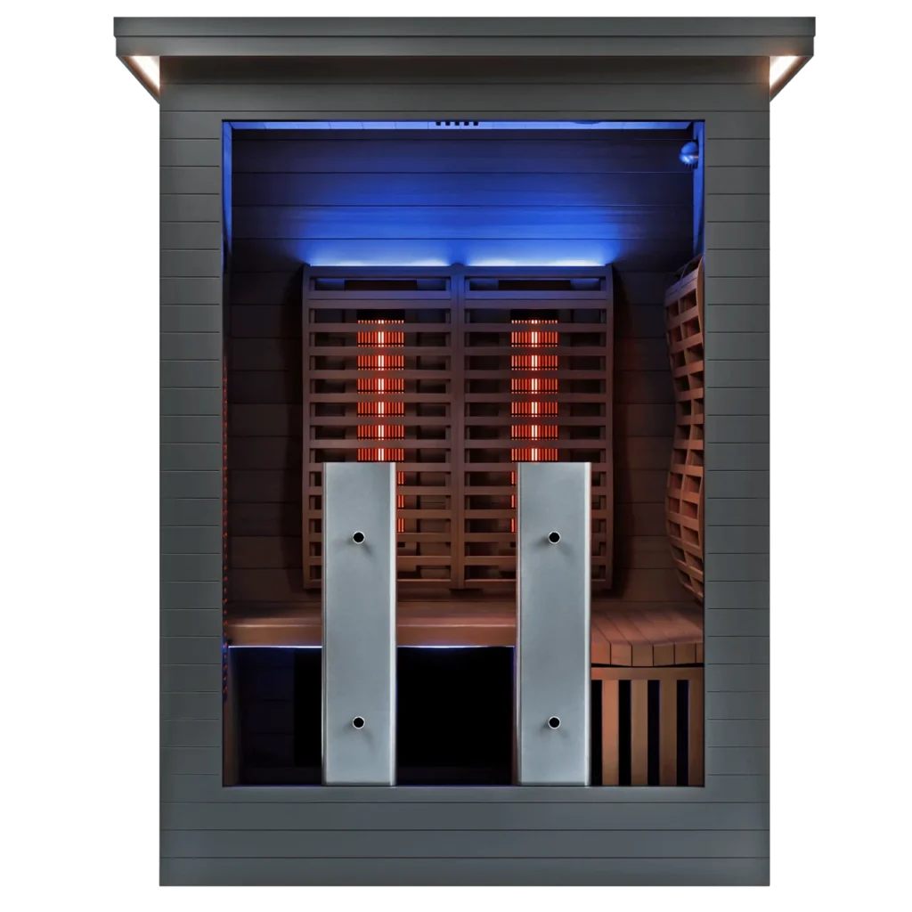Sun Home Luminar 2 outdoor infrared sauna