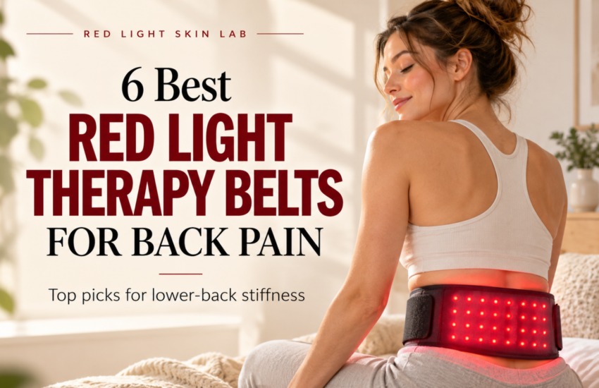 top red light therapy belt for back pain and stiffness